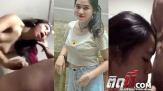 คลิปหลุดใหม่ สาวทางบ้าน เจอรุ่นพี่ให้อมควยแล้วถ่ายคลิป