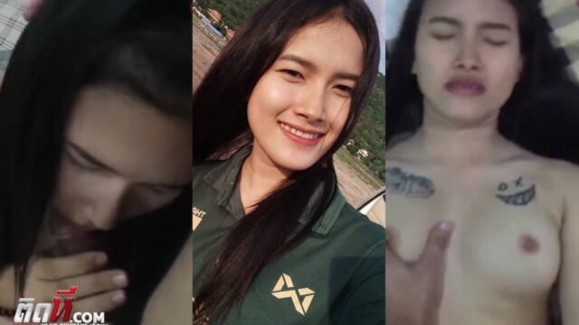 คลิปหลุดเสียงไทย สาวบุรีรัมย์ เย็ดกับแฟน ดูดหัวควยโม๊คเสียวเด็ด โดนจับนอนแหย่หีร้องคราง ก่อนจะเอาควยเสียบหีเย็ดรัวๆ